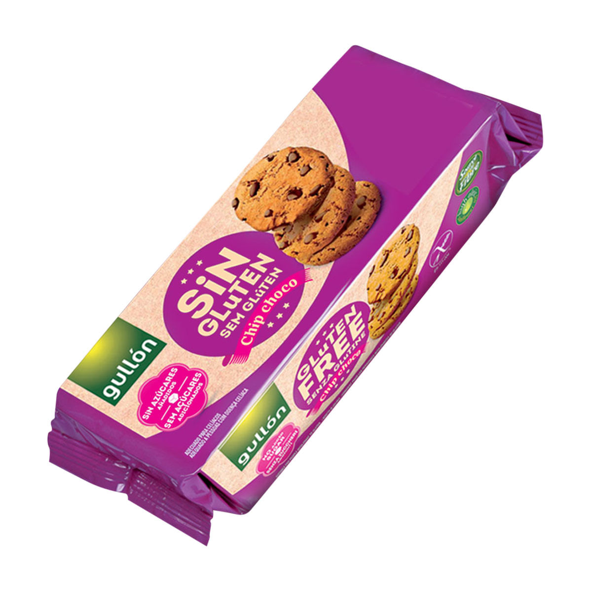 Cookie com Gotas de Chocolate Gullón sem Glúten 130g