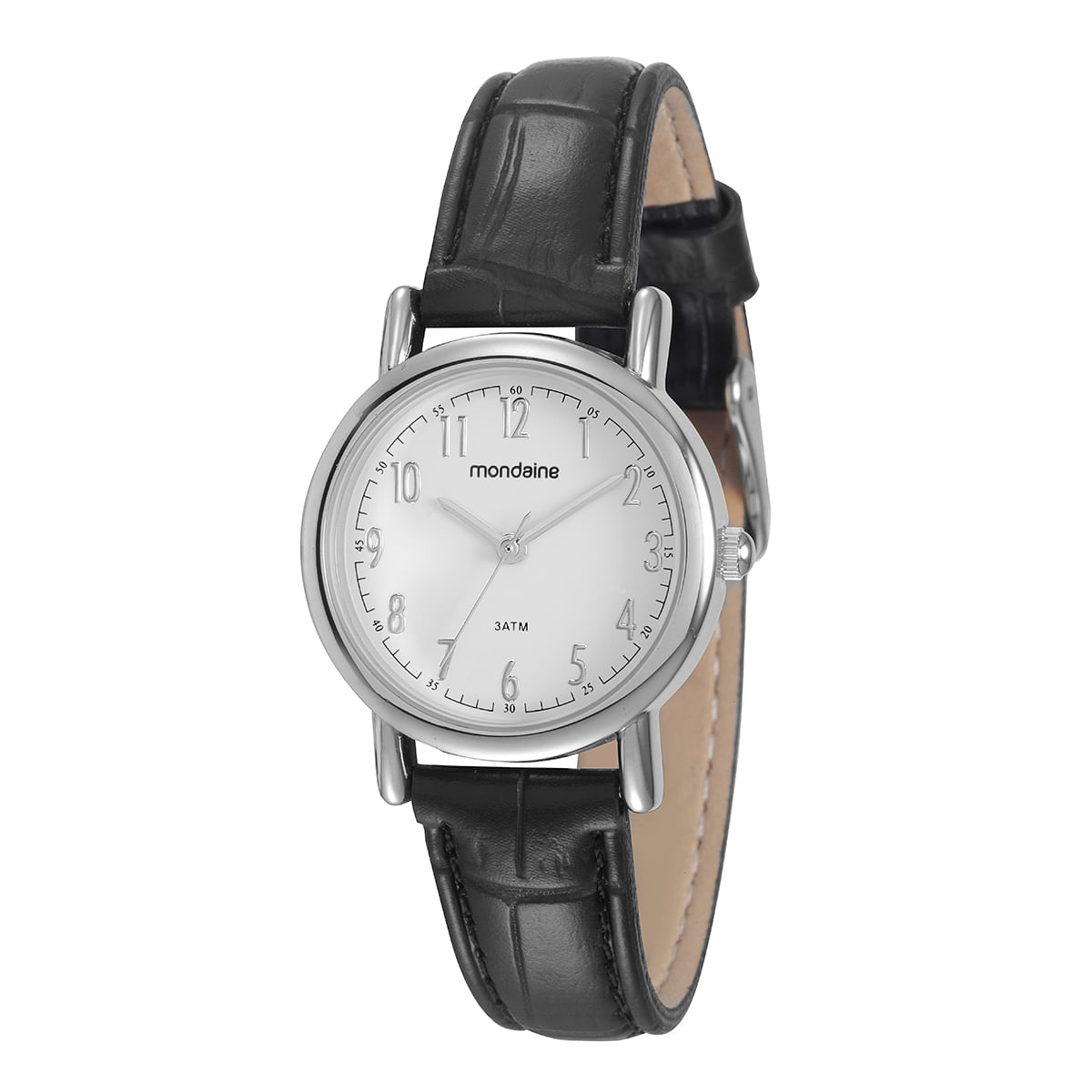 Relógio Mondaine Feminino Preto Analógico 83282L0MVNH2