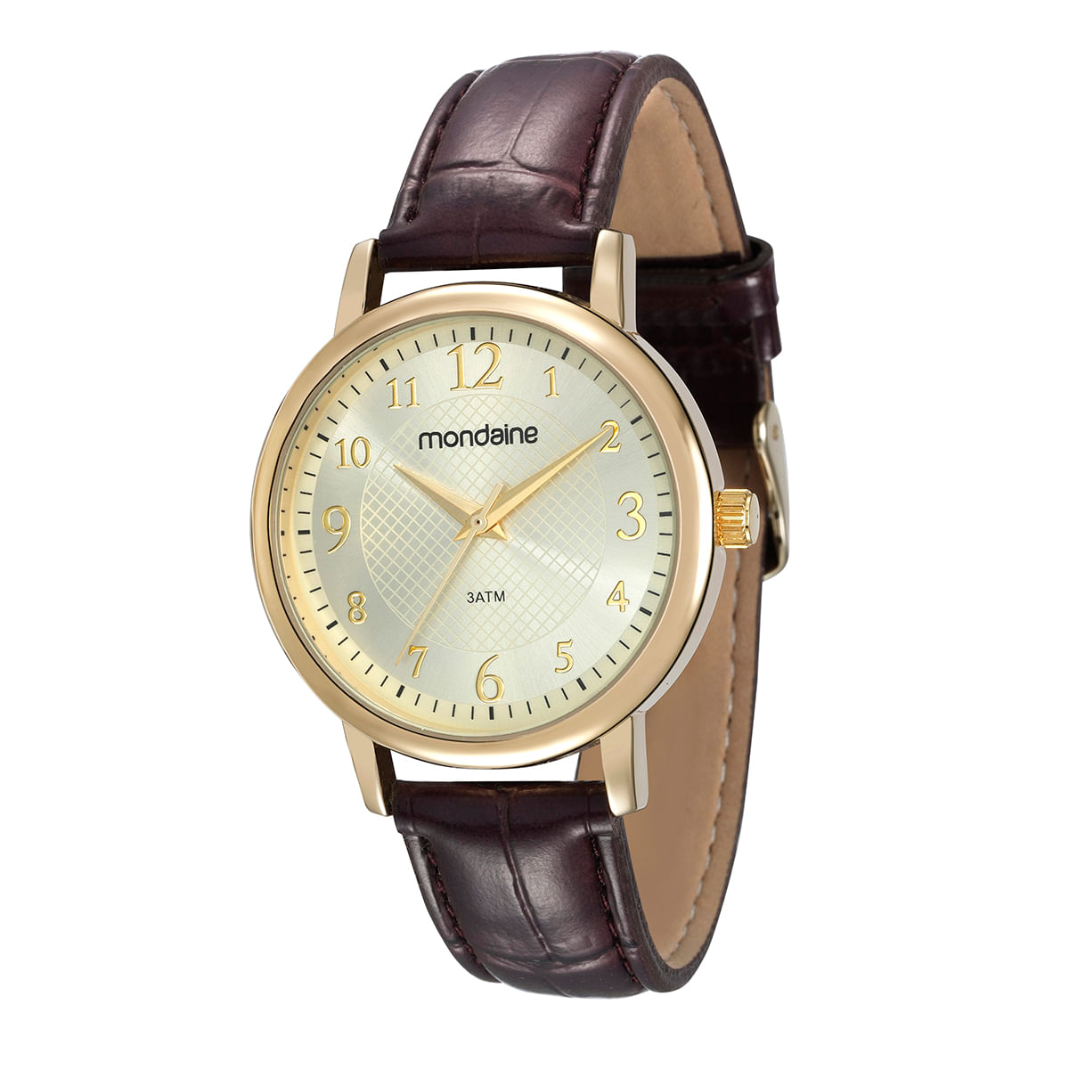 Relógio Mondaine Feminino Marrom Analógico 83281LPMVDH1