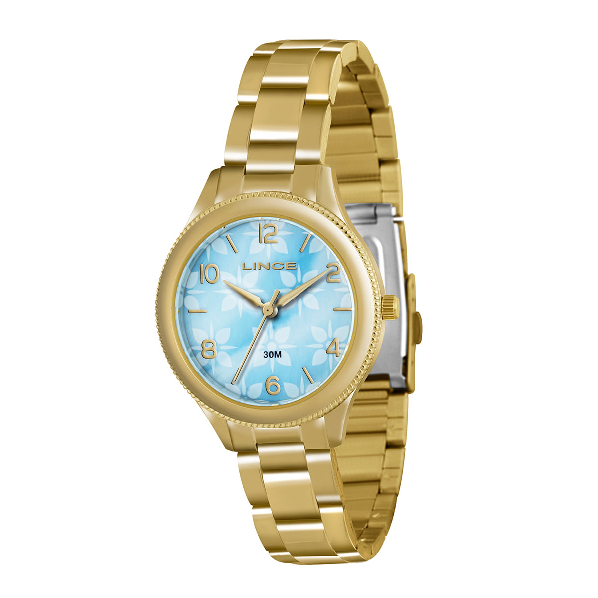 Relógio Lince Fashion Feminino Dourado Analógico LRG4282L A2KX