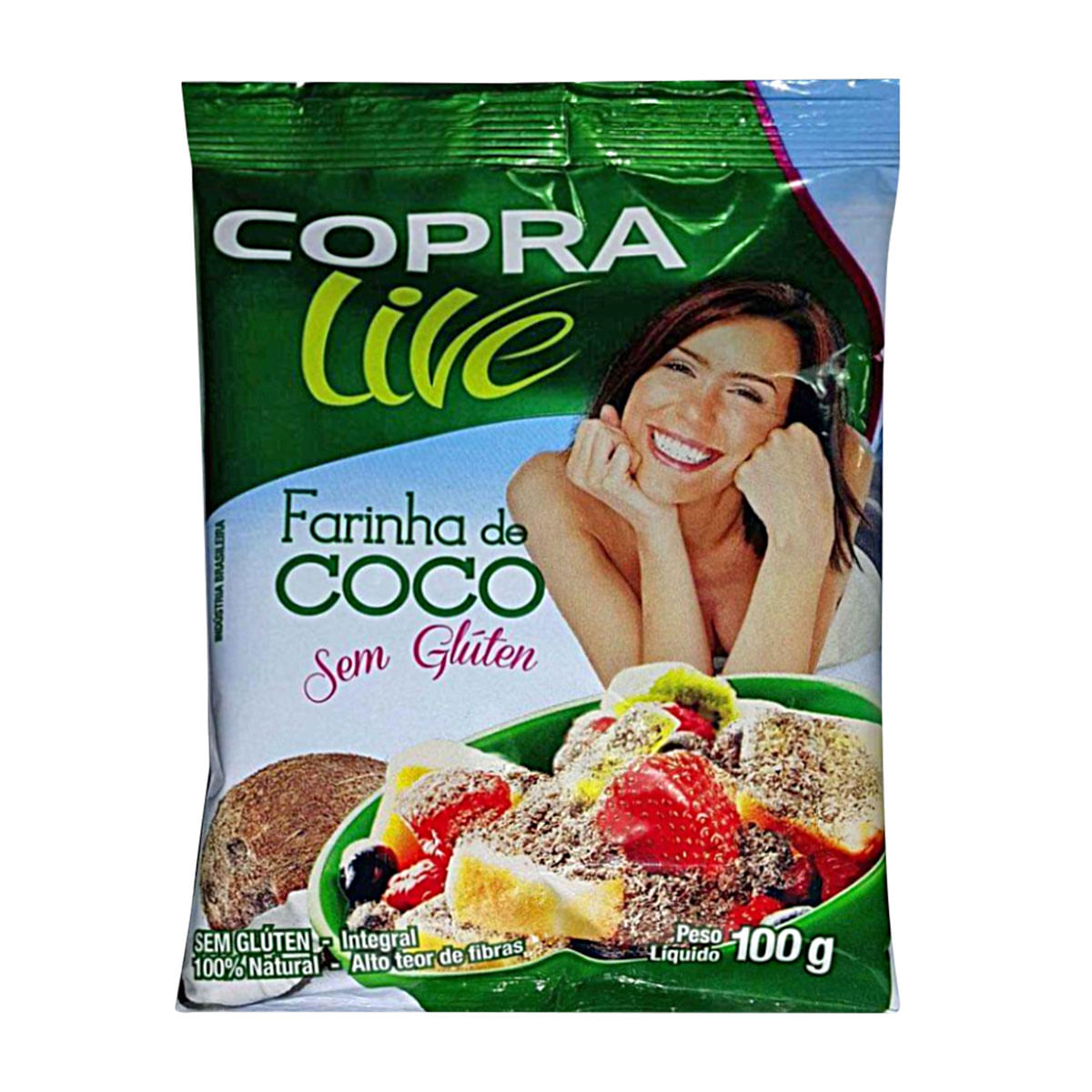 Farinha de Coco Integral Copra 100g