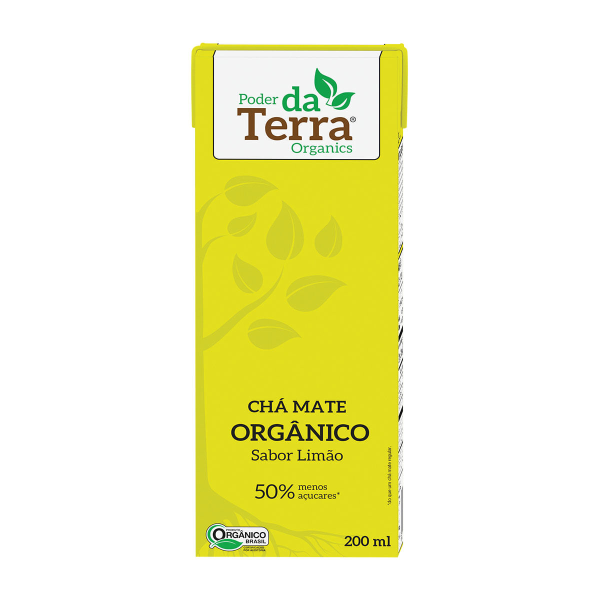 Chá Mate com Limão Poder da Terra 200ml