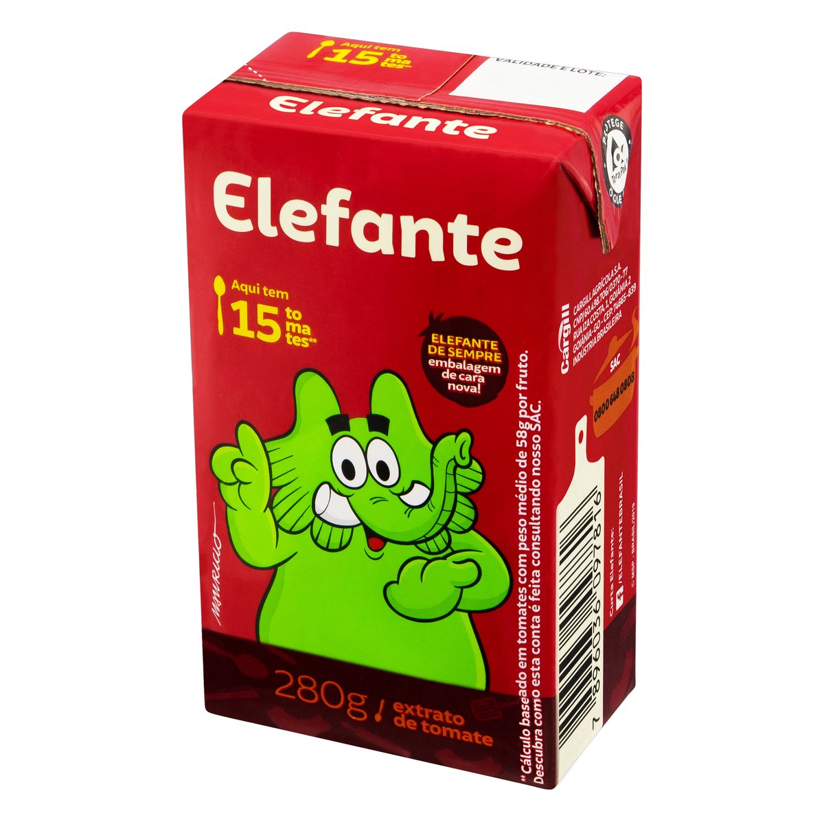 Extrato de Tomate Elefante 280g