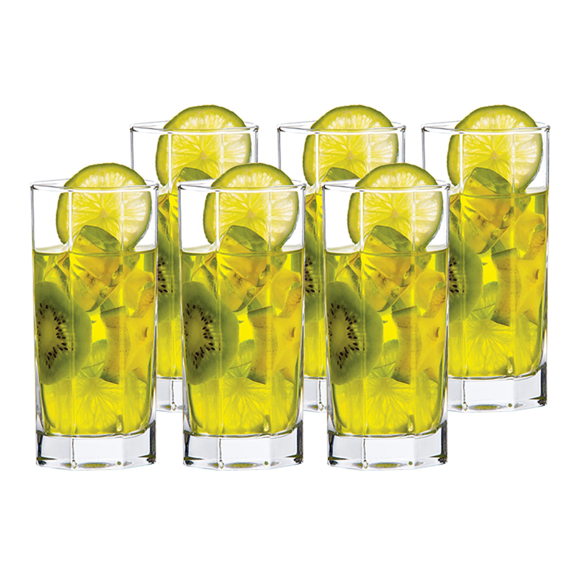 Jogo de Copos em Vidro 320ml Euro Glass CP5195-6 6 Peças