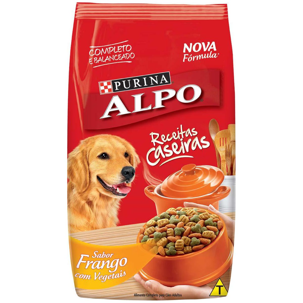 Ração para Cachorro Purina Alpo Receitas Caseiras Frango e Vegetais 10,1Kg