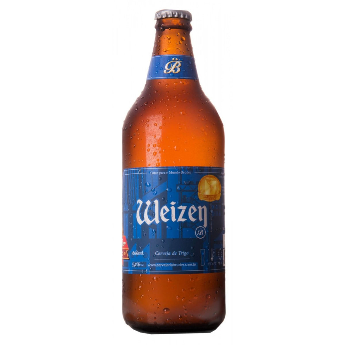 Cerveja Bruder Weiss 600ml