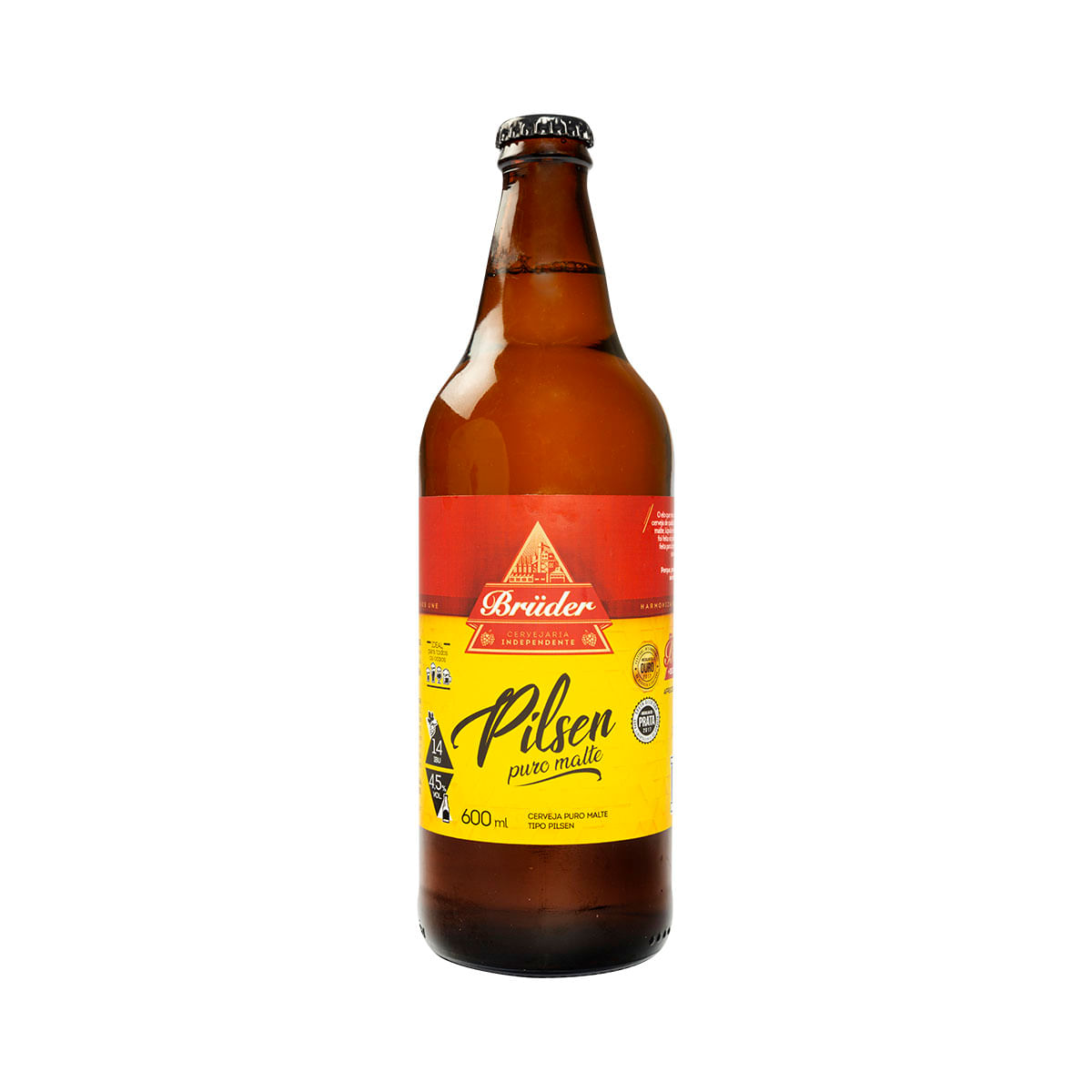 Cerveja Bruder Pilsen 600ml