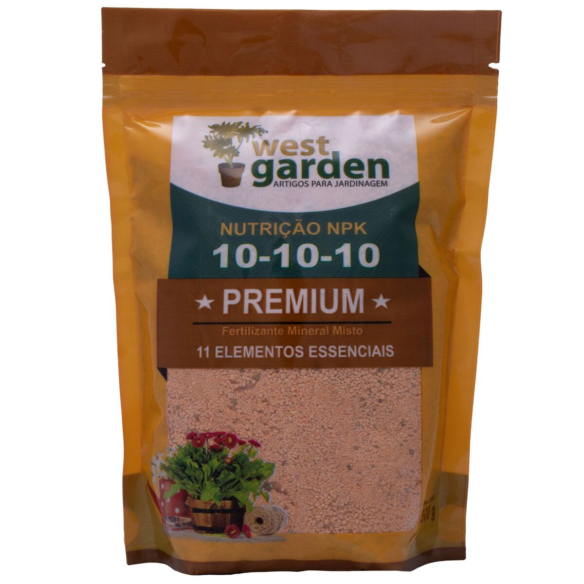 Nutrição Premium Farelado 10 10 10 West Garden 500 g