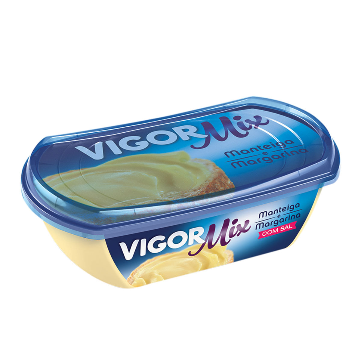 Mix de Margarina e Manteiga Cremosa com Sal Vigor 250g