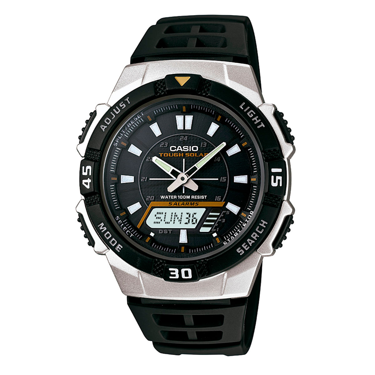 Relógio Casio Masculino Preto Anadigi AQ-S800W-1EVDF