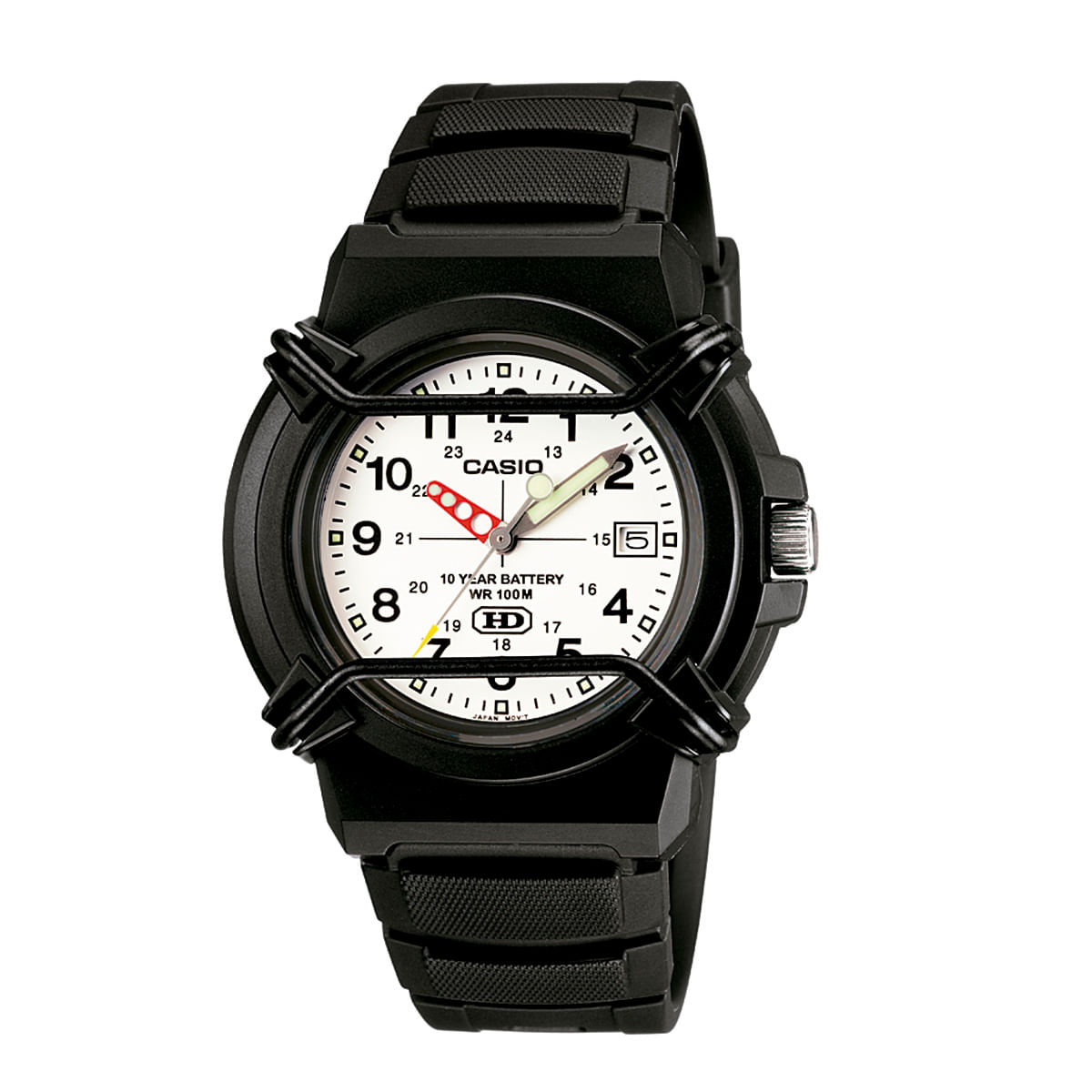 Relógio Casio Masculino Preto Analógico HDA-600B-7BVDF