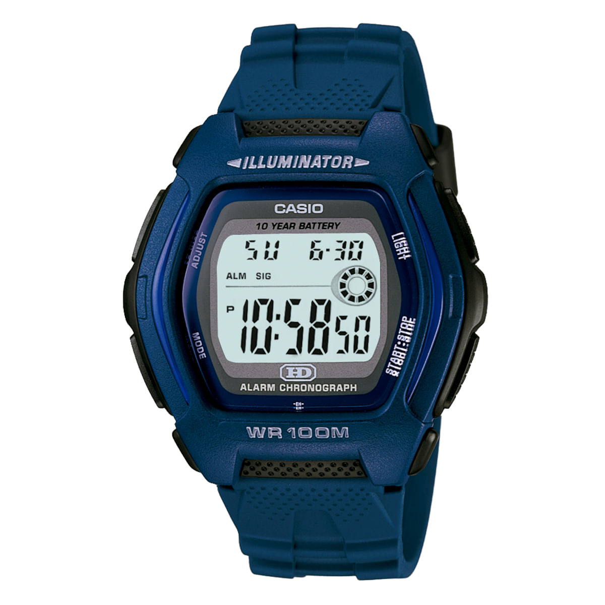 Relógio Casio Masculino Azul Digital HDD-600C-2AVDF