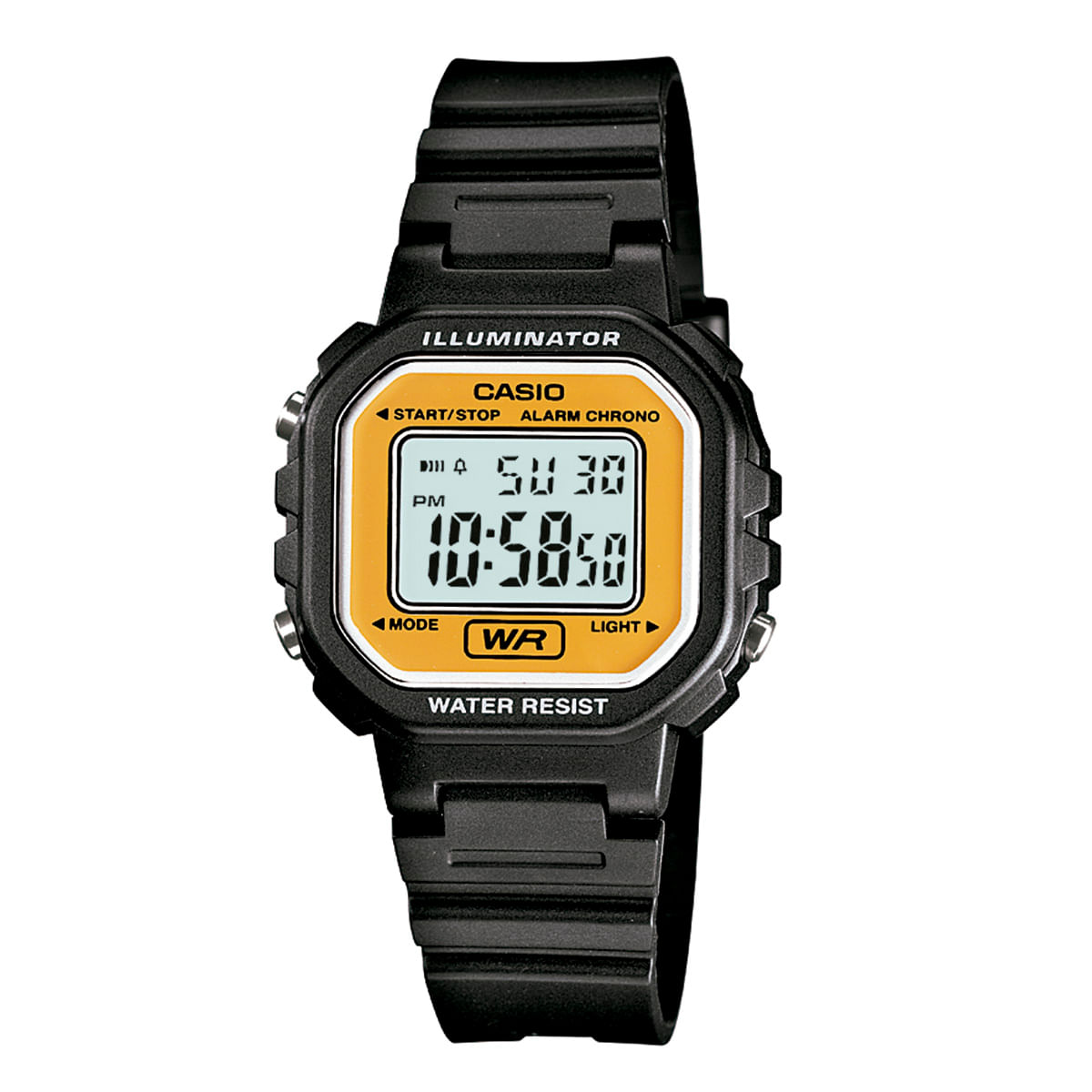 Relógio Casio Feminino Preto Digital LA-20WH-9ADF