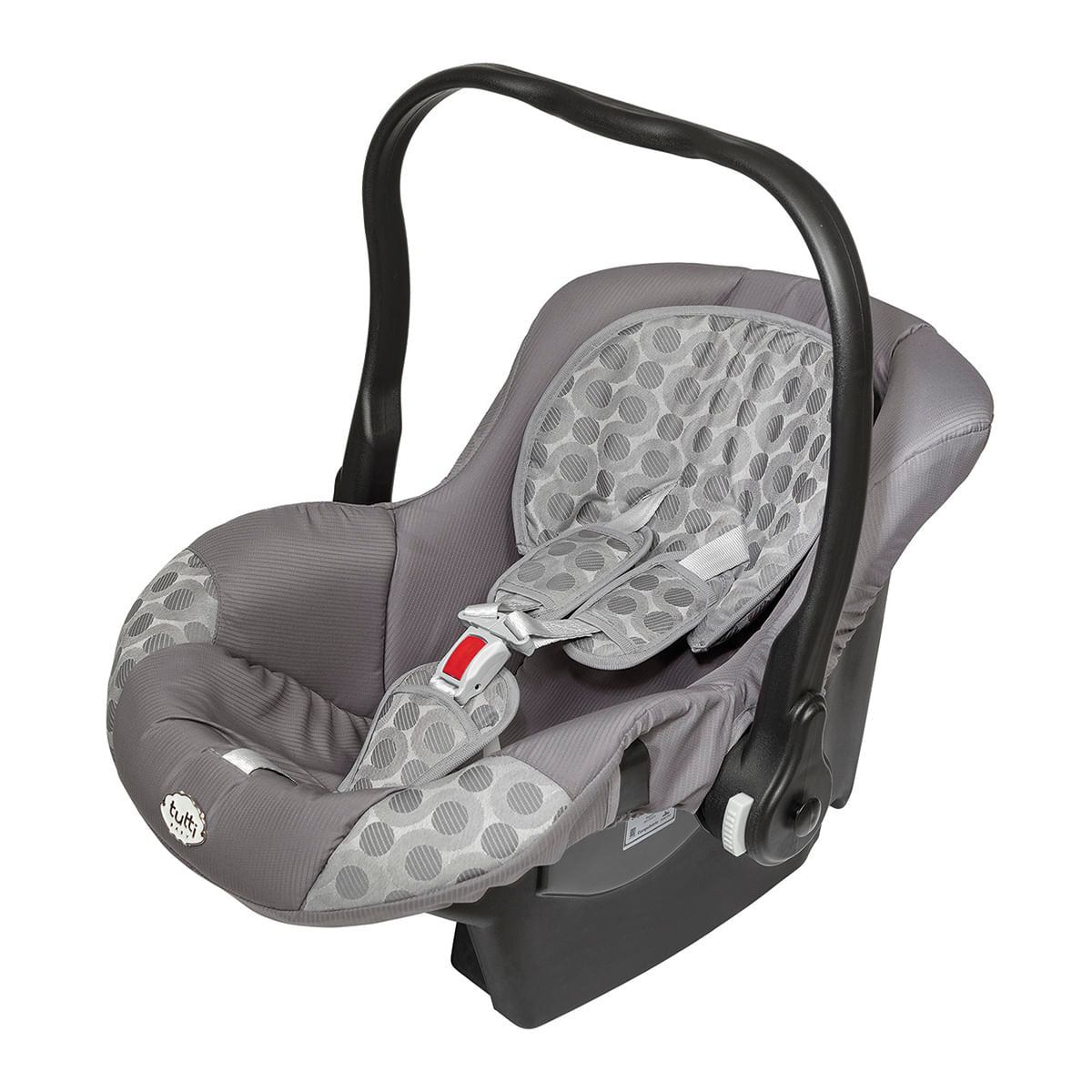 Bebê Conforto Tutti Baby Nino Cinza Upper - Suporta de 0 a 13Kg