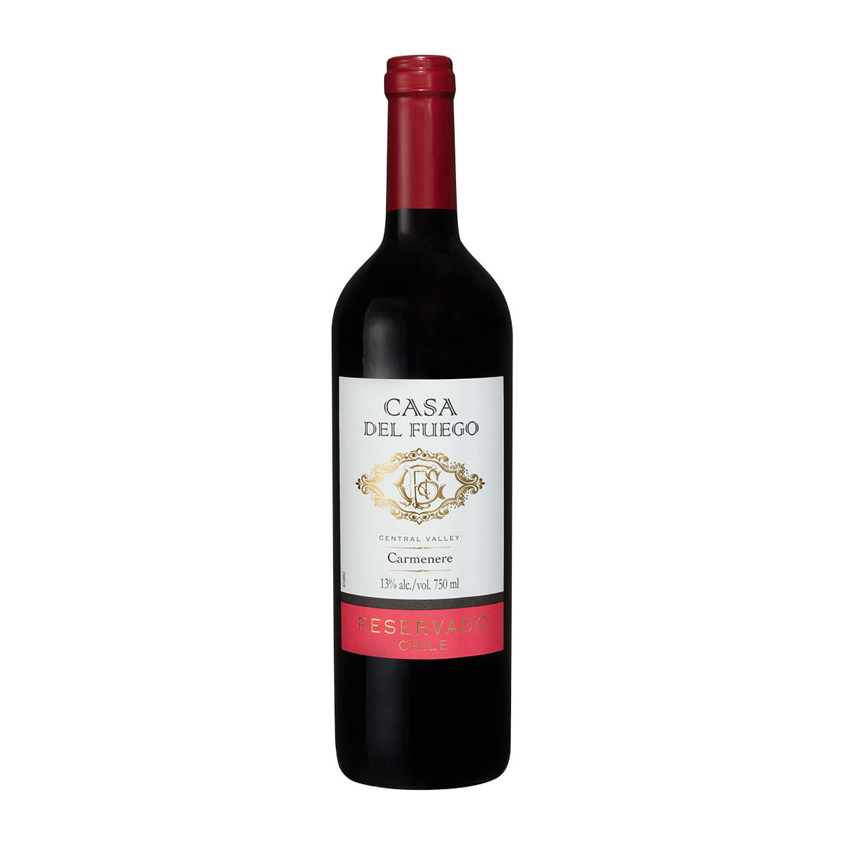 Vinho Tinto Casa del Fuego Carménère 750ml