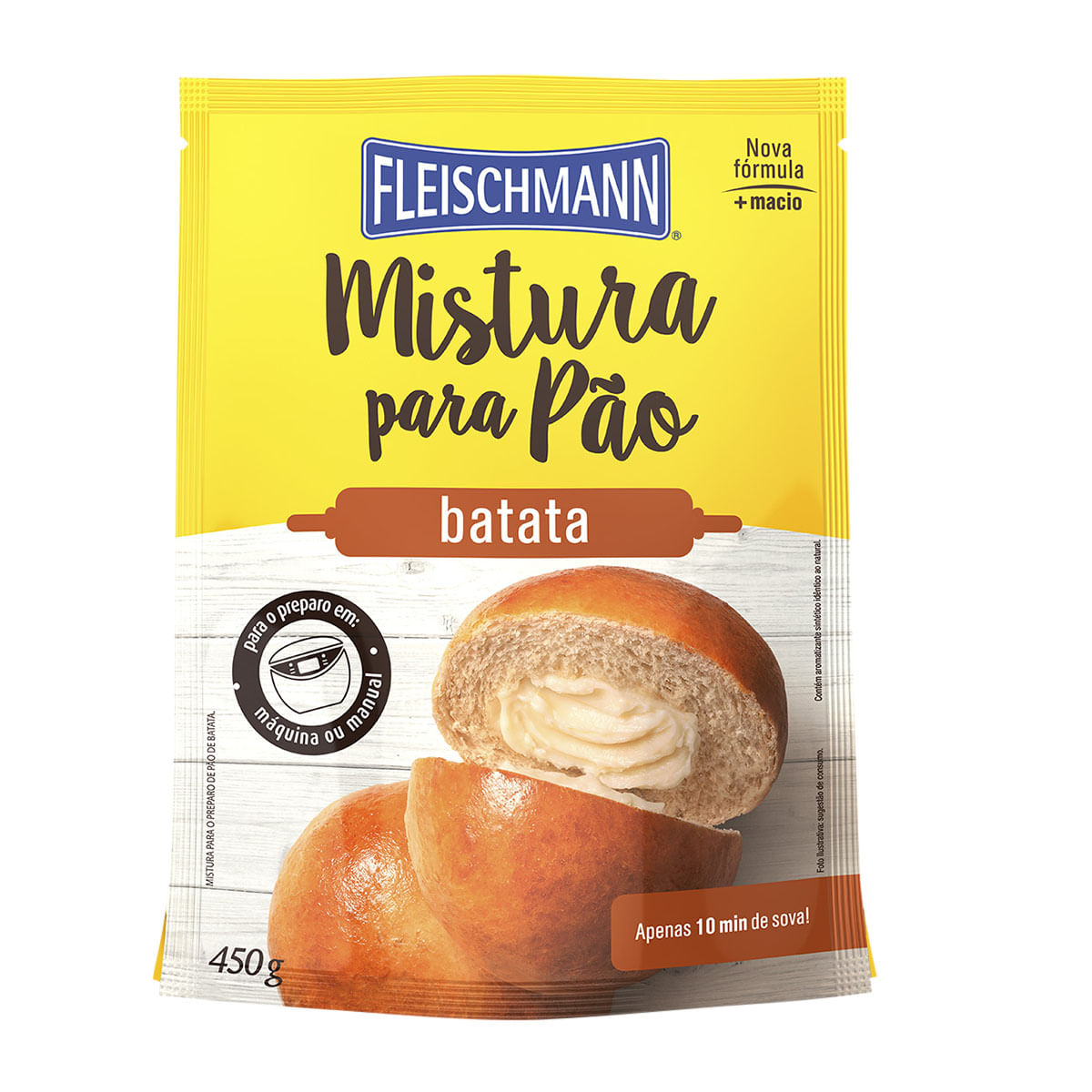 Mistura para Pão de Batata Fleischmann 450g