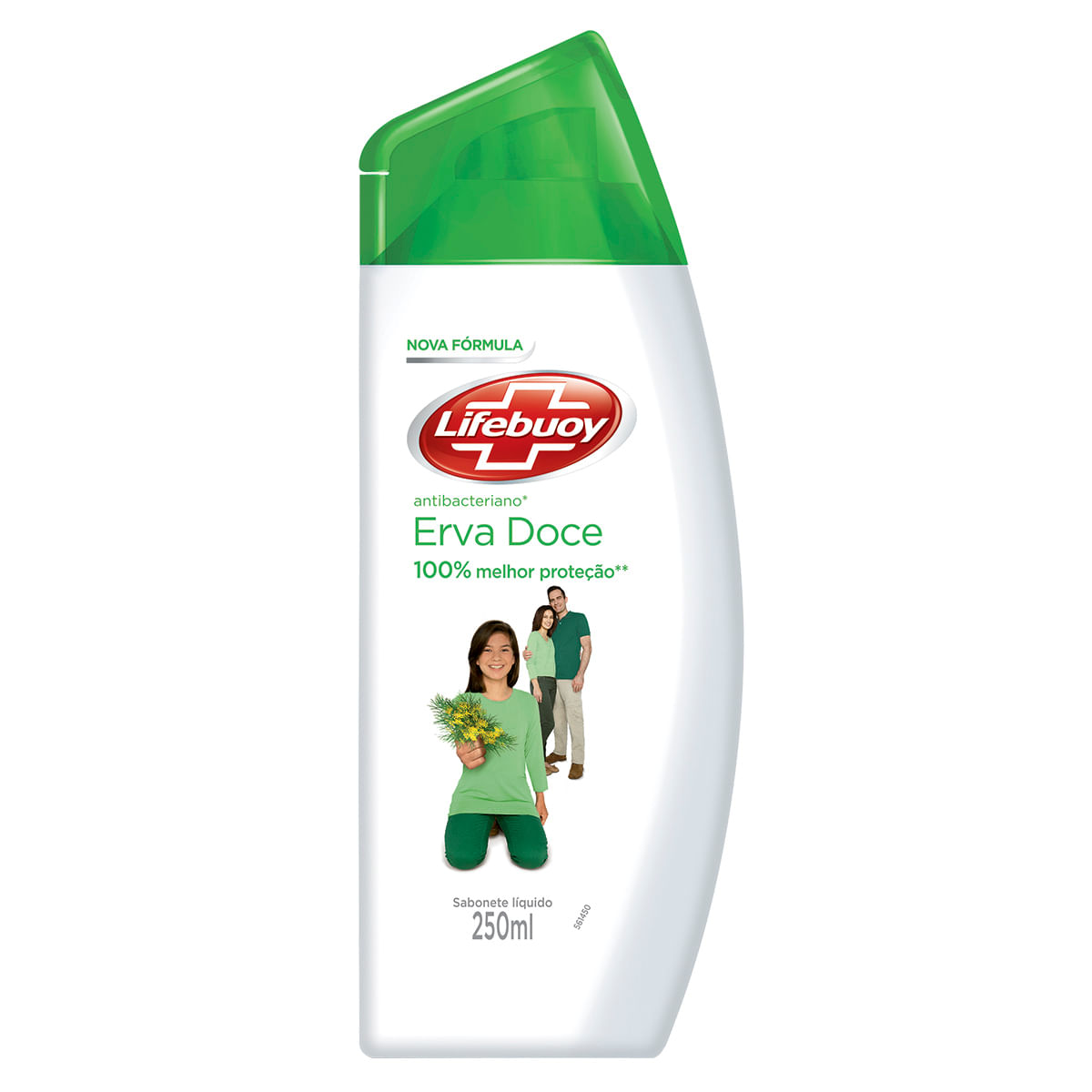 Sabonete Líquido Corporal Lifebuoy Erva Doce 250ml