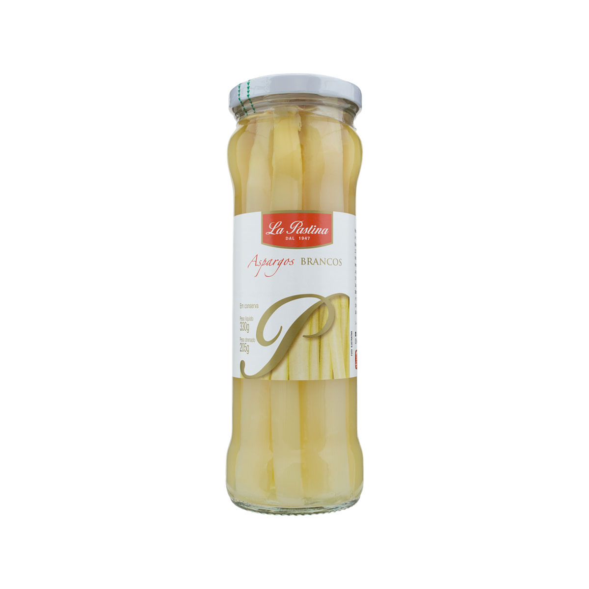 Aspargo Branco em Conserva La Pastina 205g