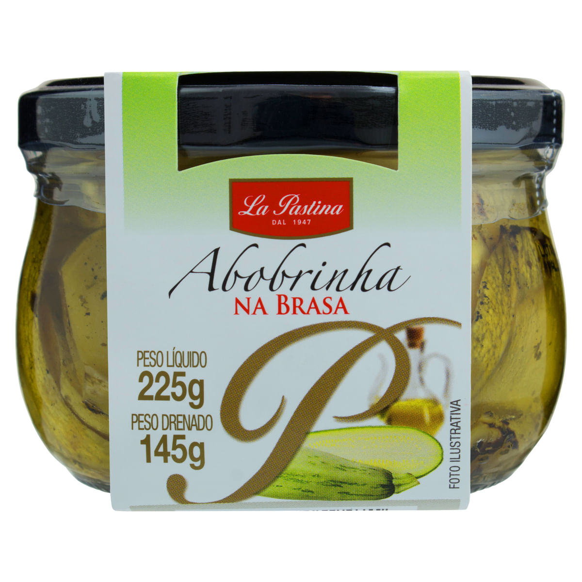 Abobrinha em Conserva La Pastina Na Brasa 145 g