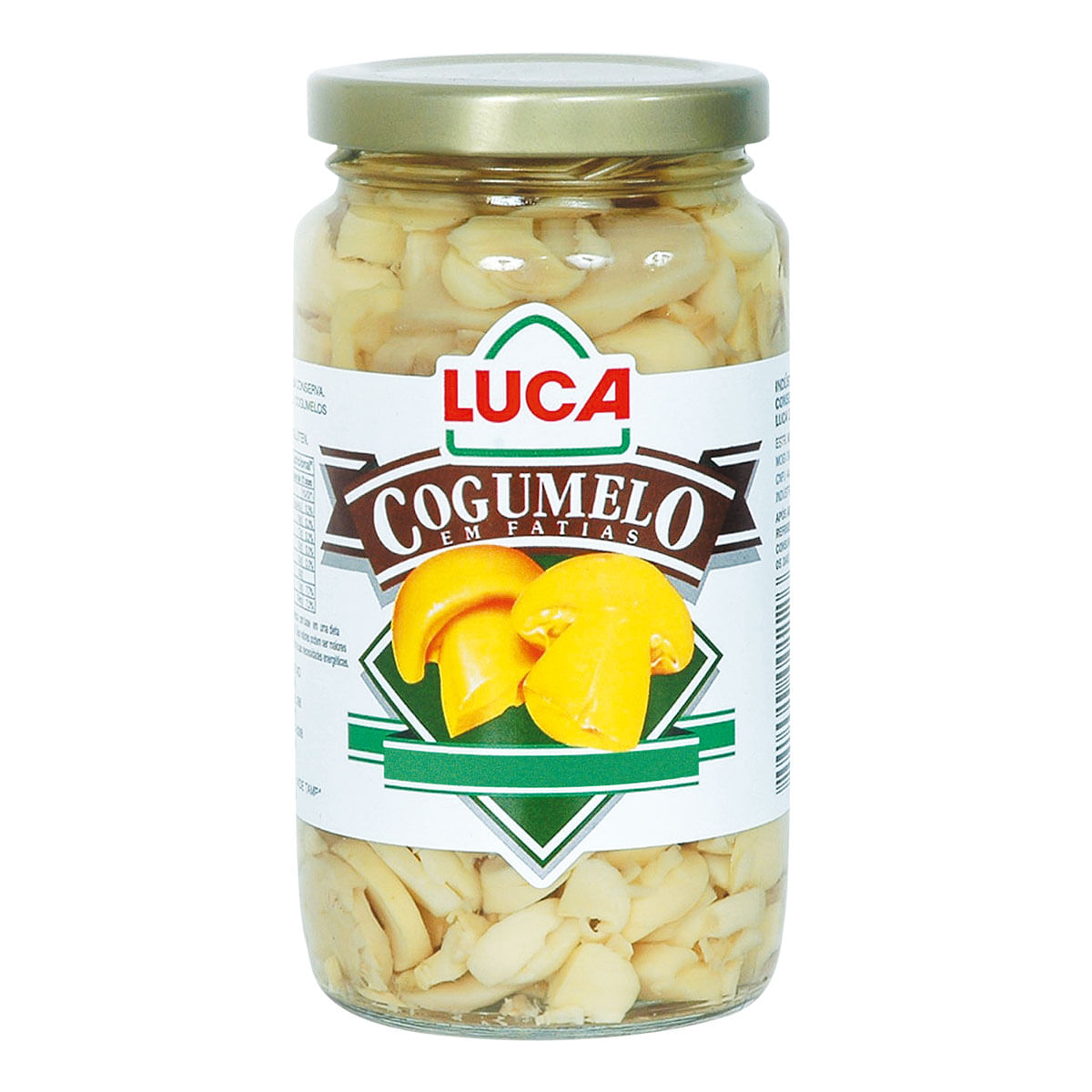 Cogumelo em Conserva Fatiado Luca 180g