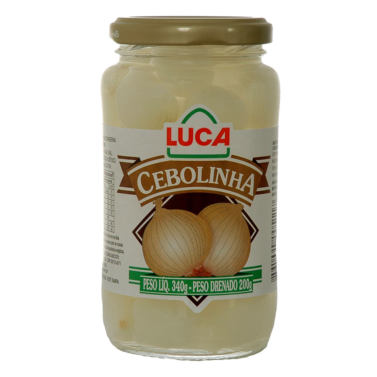 Cebolinha em Conserva Luca 200g