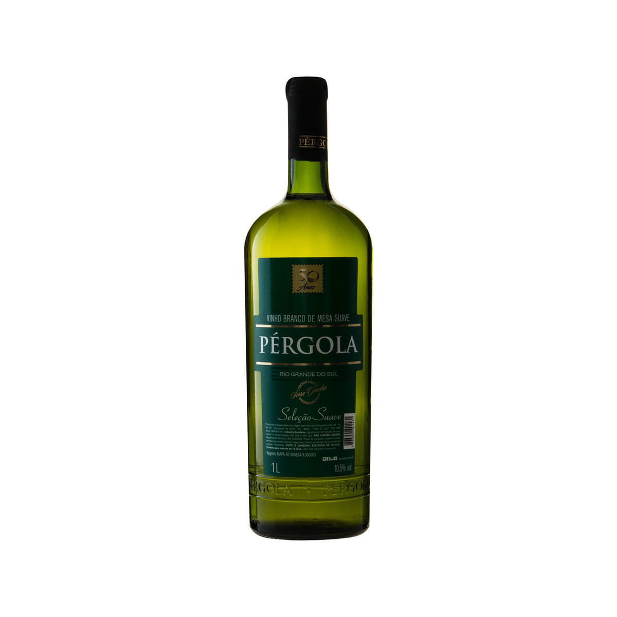 Vinho Branco Suave Pergola 1 Litro