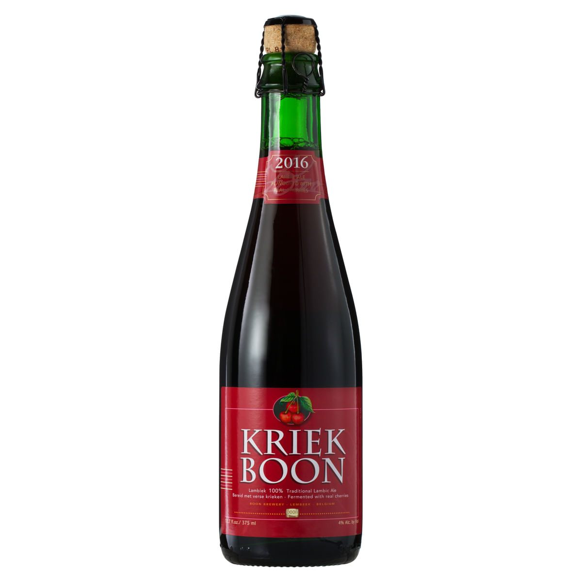 Cerveja Fruit Lambic Kriek Boon Garrafa 375 ml