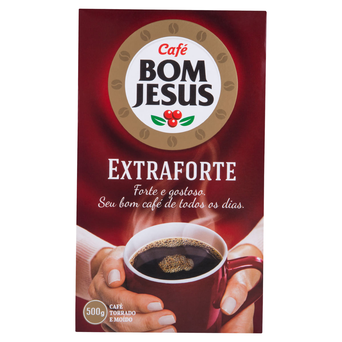 Café Torrado e Moído Bom Jesus Extraforte 500g