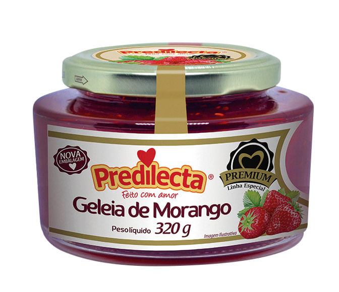 Geleia de Morango Predilecta Premium 320g