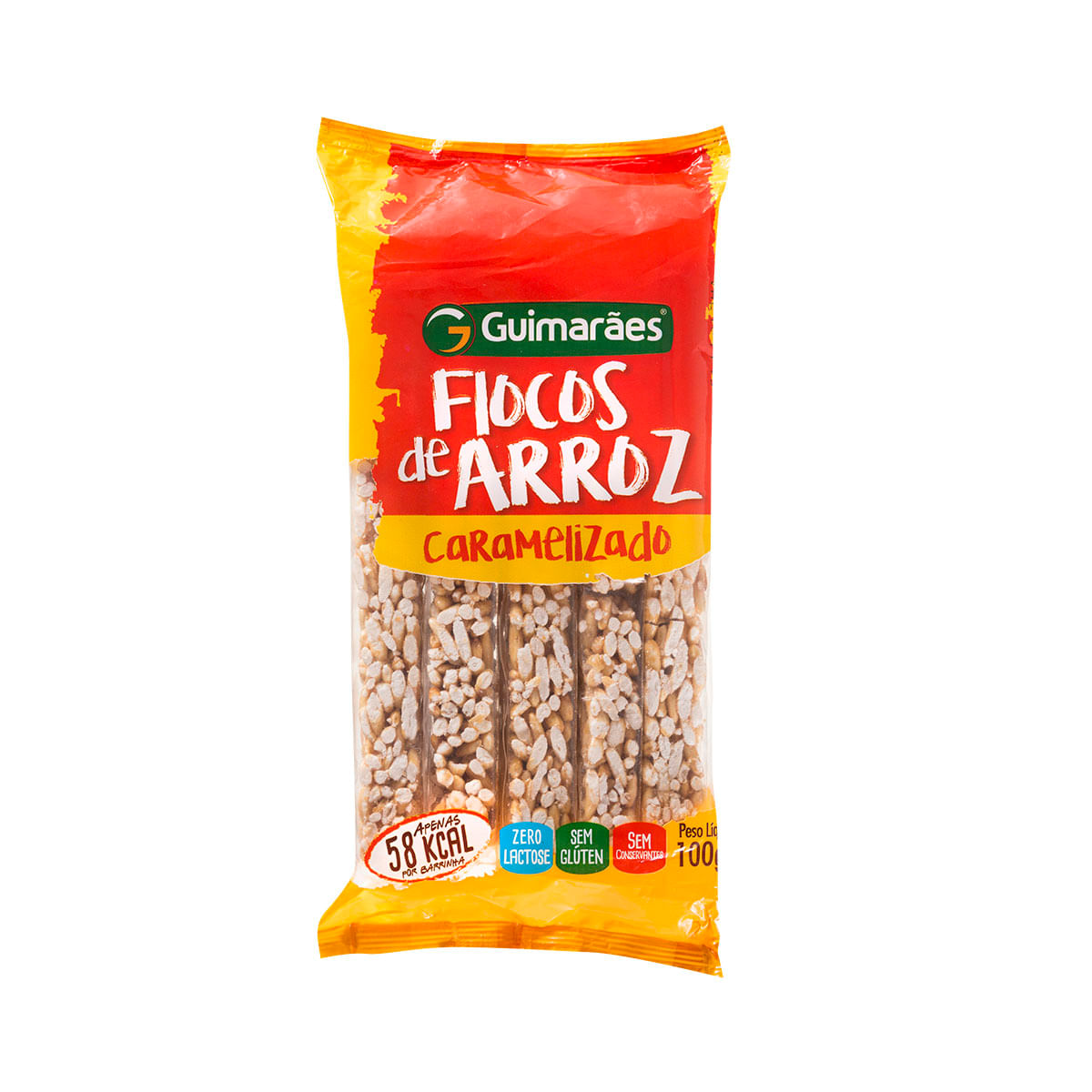 Flocos de Arroz Caramelizado Guimarães 100g