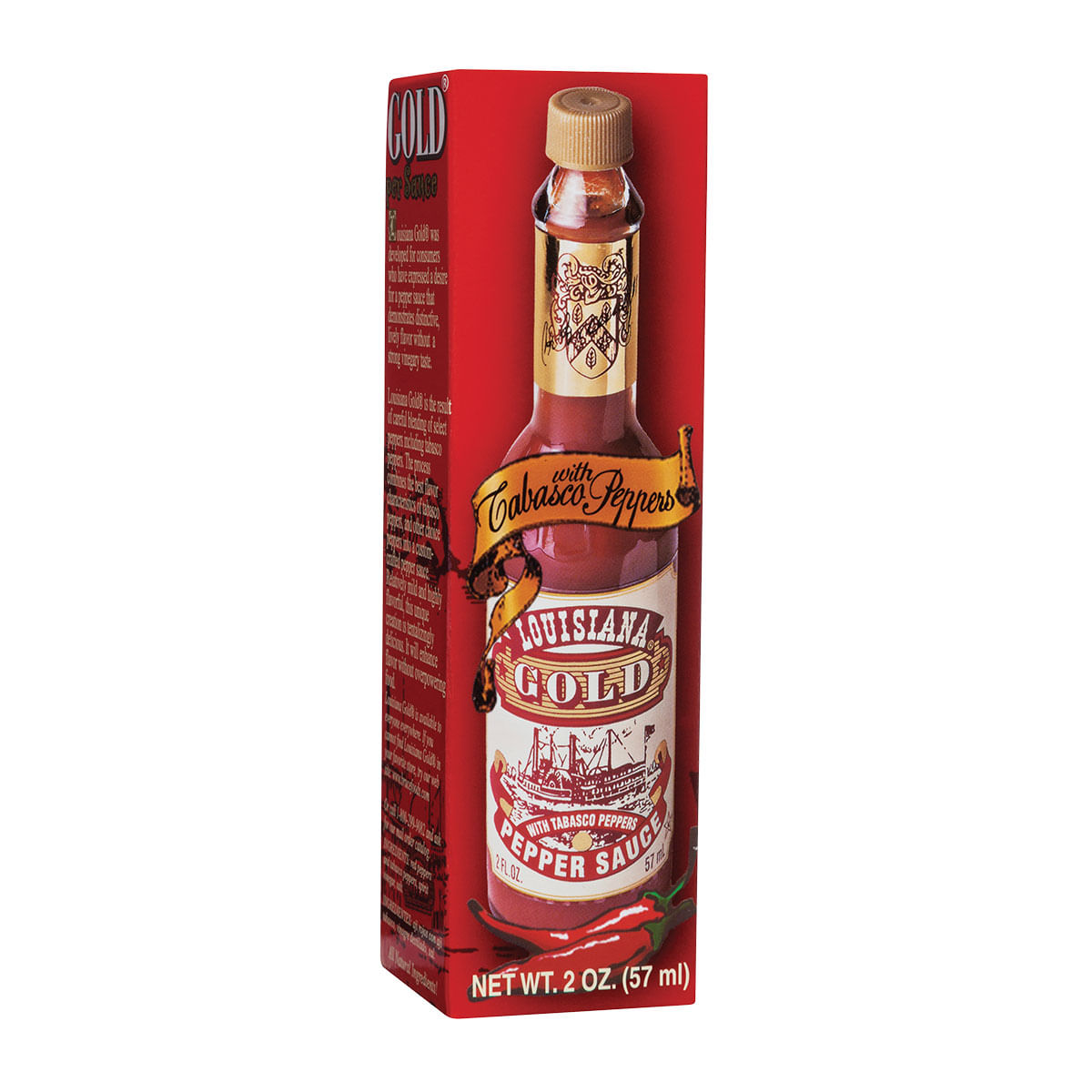 Molho de Pimenta com Tabasco Louisiana Gold 57ml