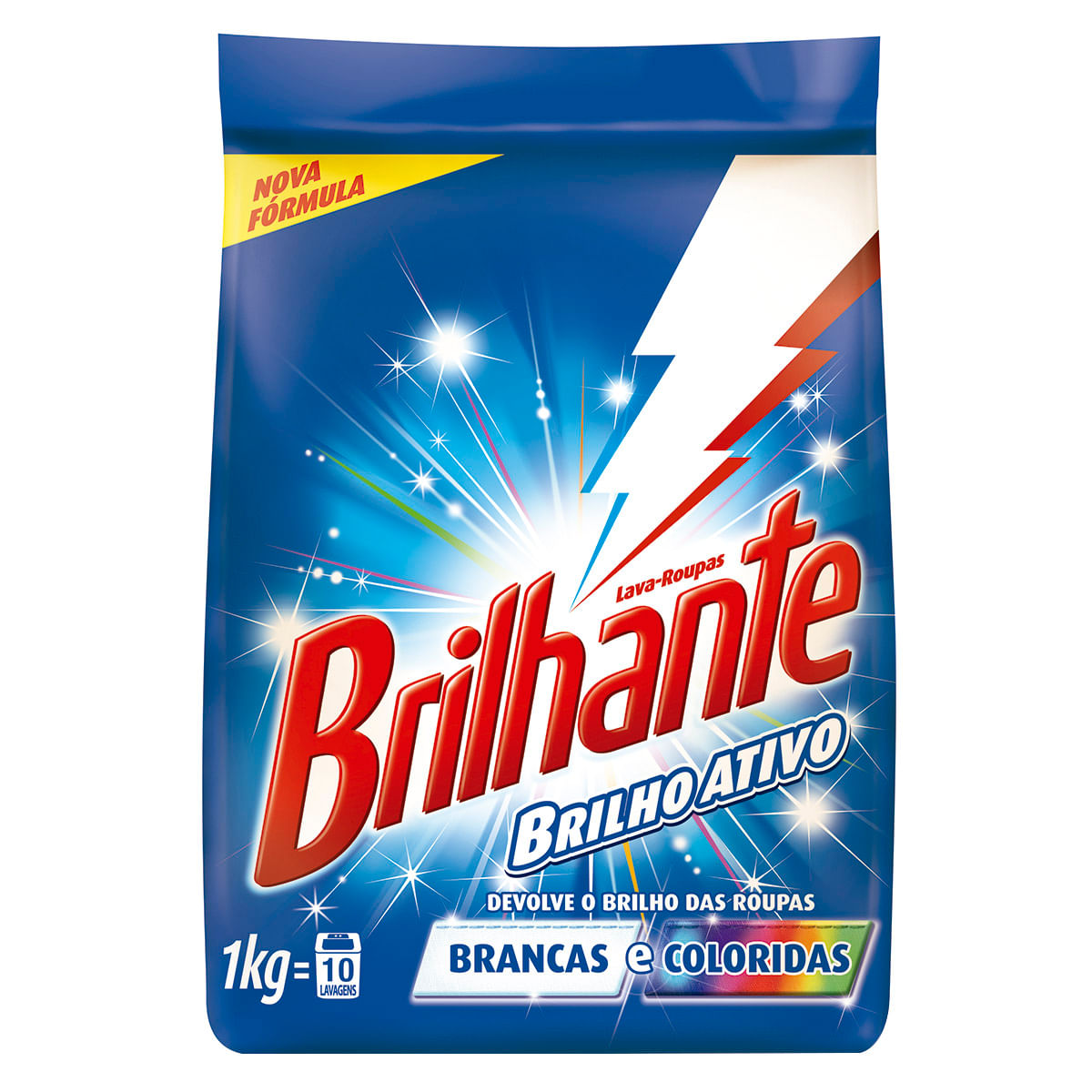 Sabão em Pó Brilhante 1Kg