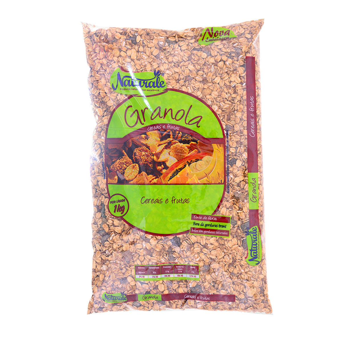 Granola Light com Cereais e Frutas Naturale 1Kg