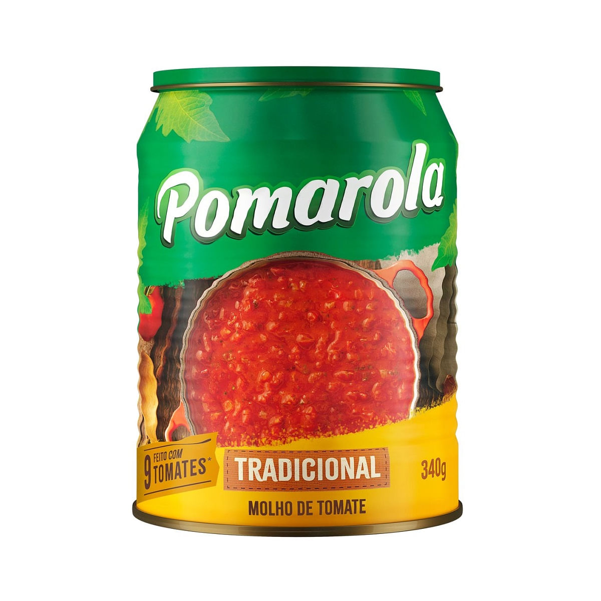 Molho de Tomate Tradicional Pomarola Lata 340g