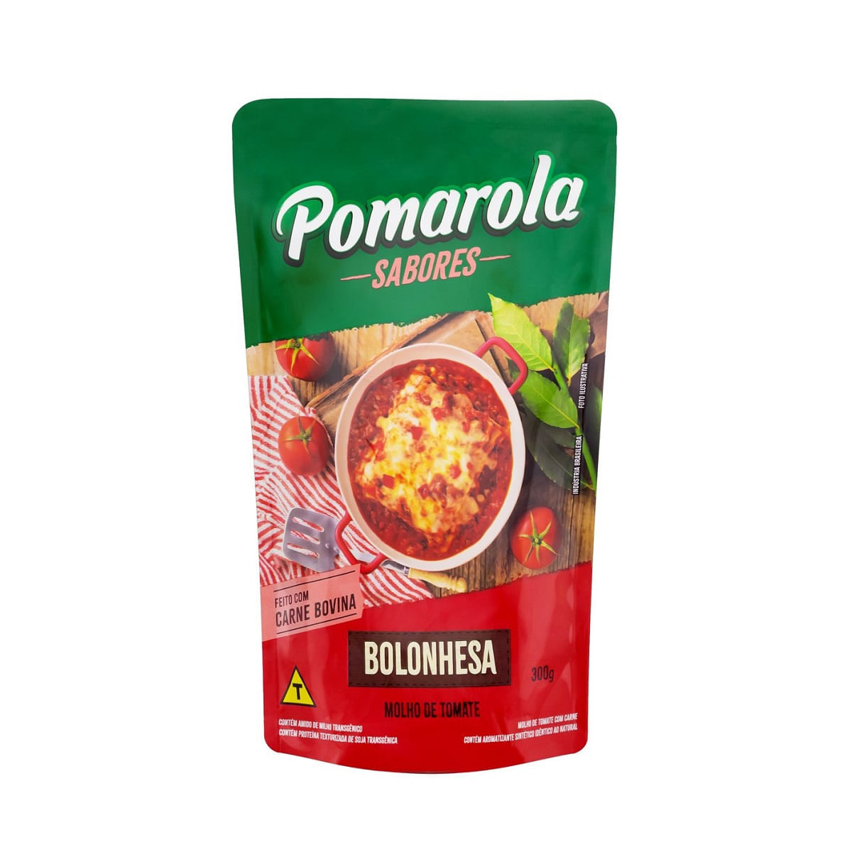 Molho de Tomate Bolonhesa Pomarola Receitas 300g