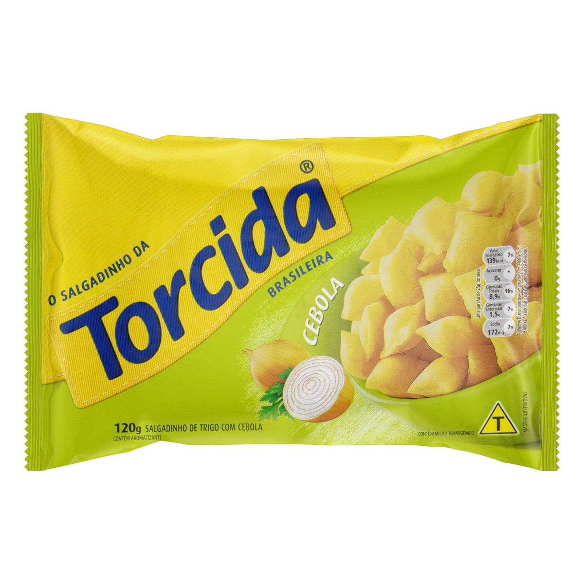 Salgadinho Torcida Sabor Cebola 120g