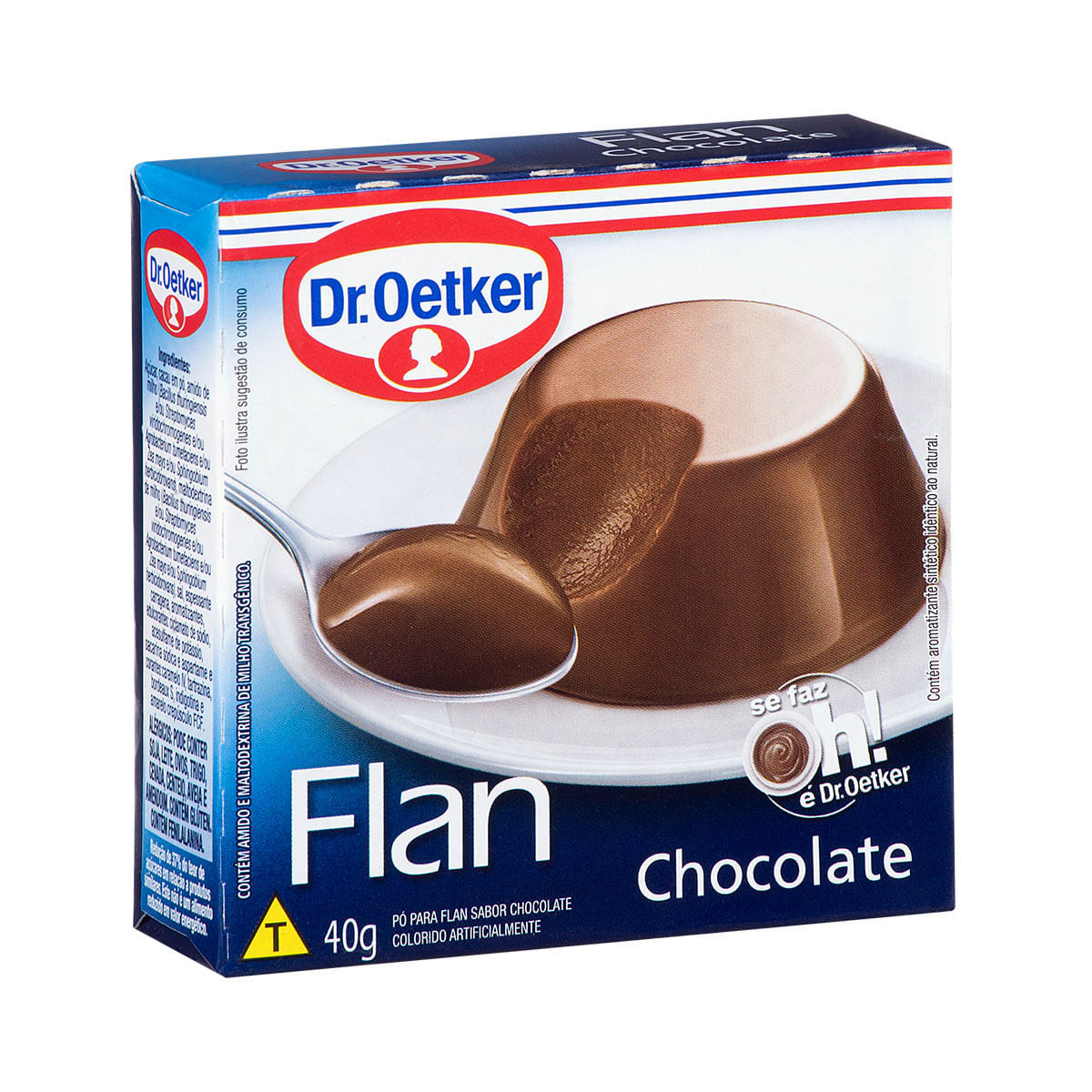 Mistura para Flan de Chocolate Dr. Oetker 40g