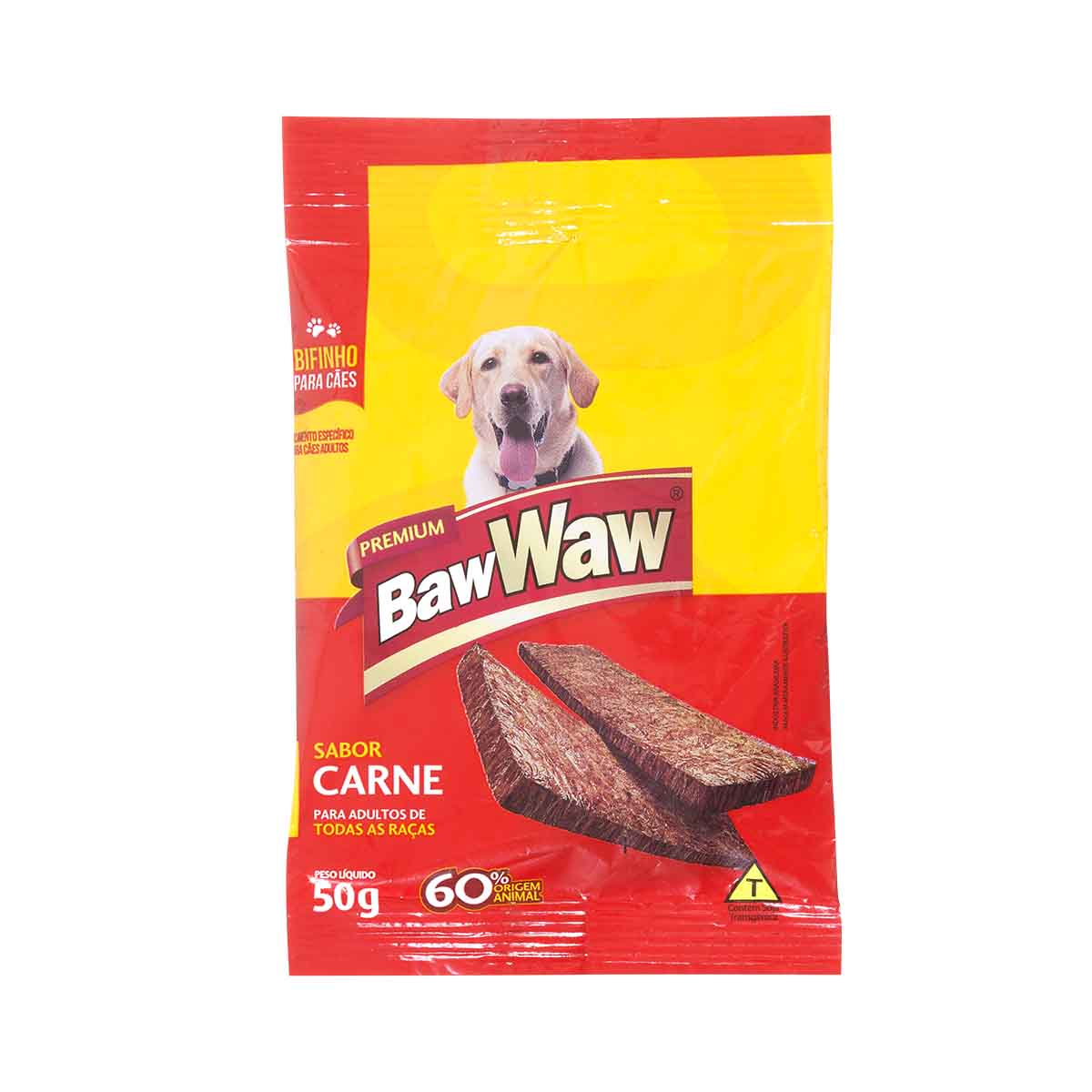 Bifinho para cães de carne Baw Waw Premium 50g