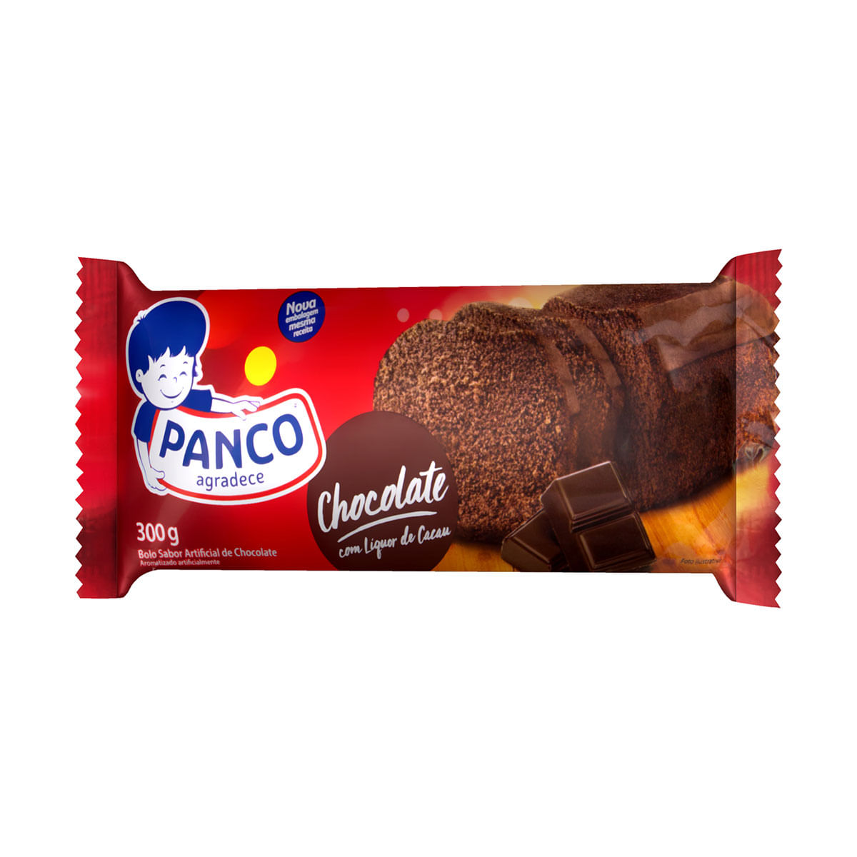 Bolo de Chocolate Panco 300g