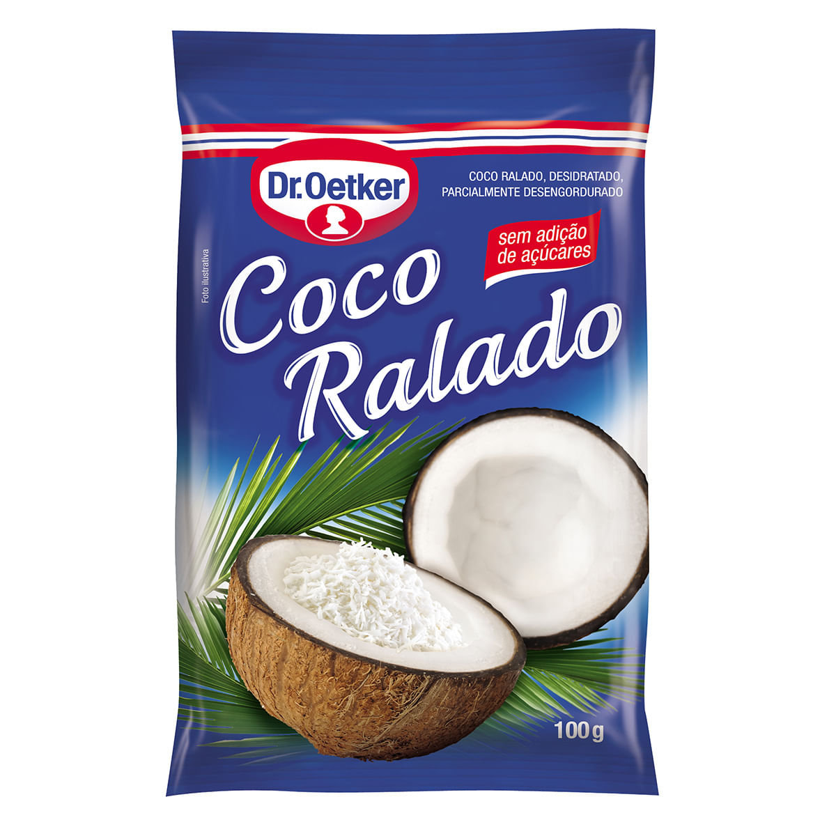 Coco Ralado Desidratado Dr. Oetker 100g