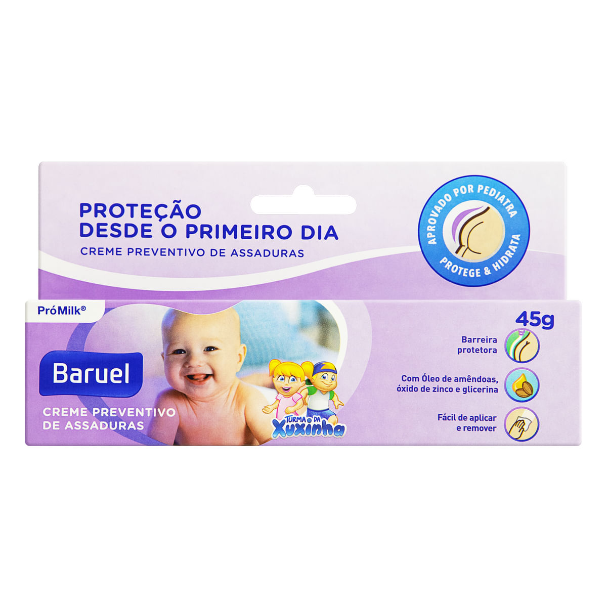 Creme Preventivo Contra Assaduras Baruel Turma da Xuxinha 45g