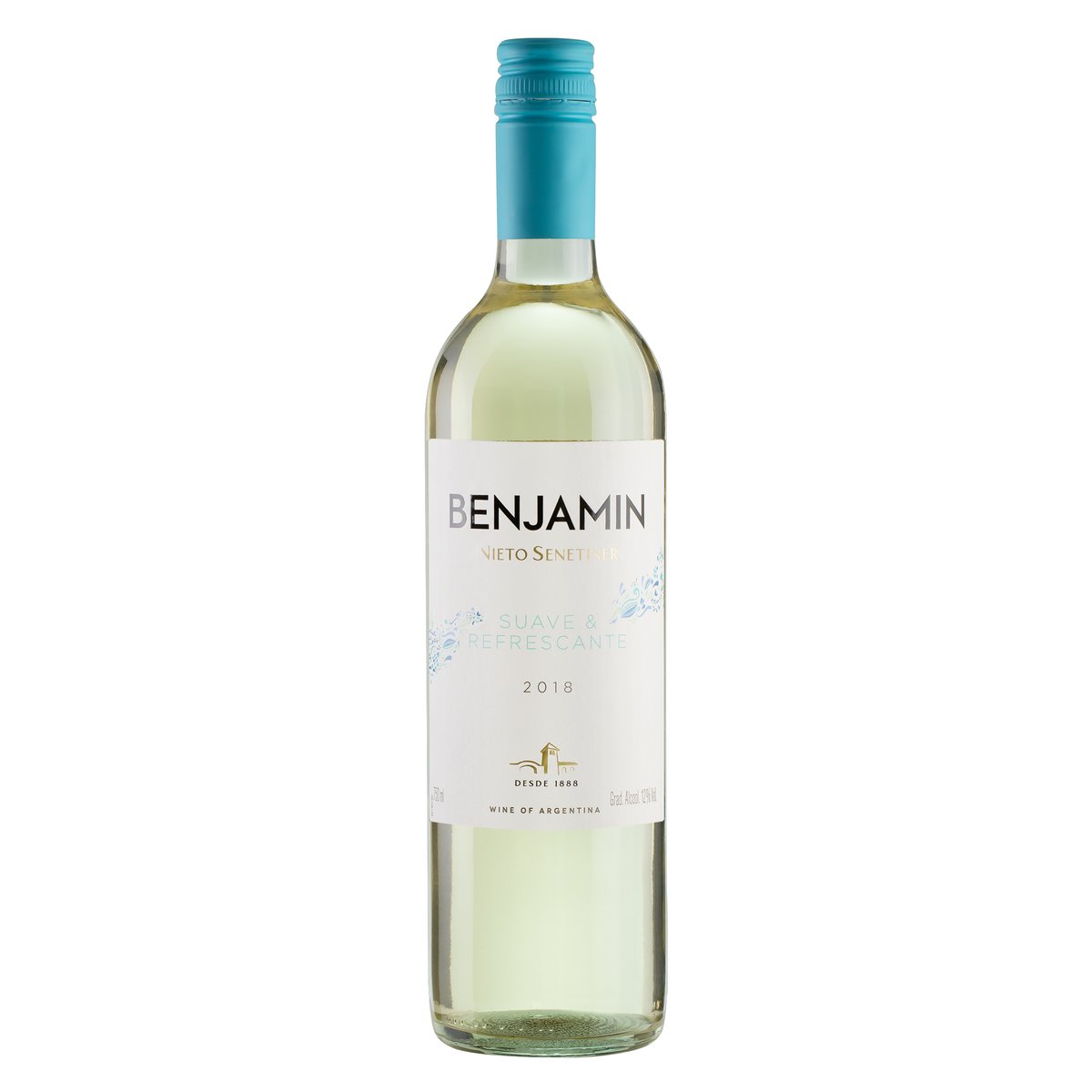 Vinho Branco Suave Benjamin Nieto Senetier Torrontés 2018 750ml