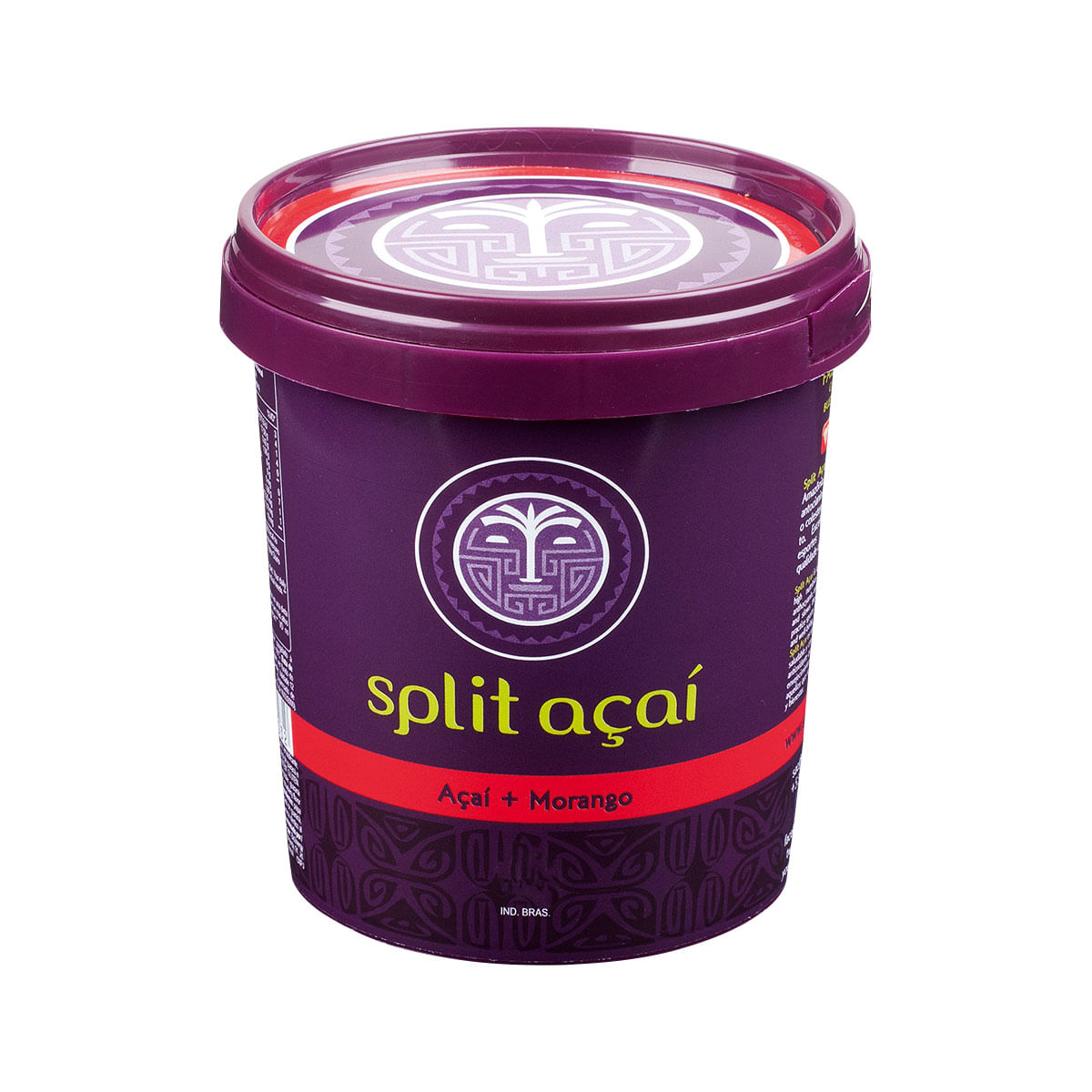 Açaí com Morango Congelado Split 500g