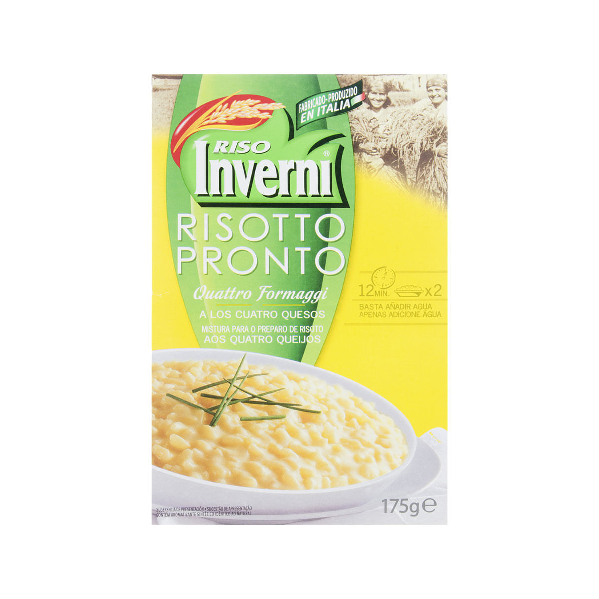 Risoto 4 Queijos Riso Inverni 175g