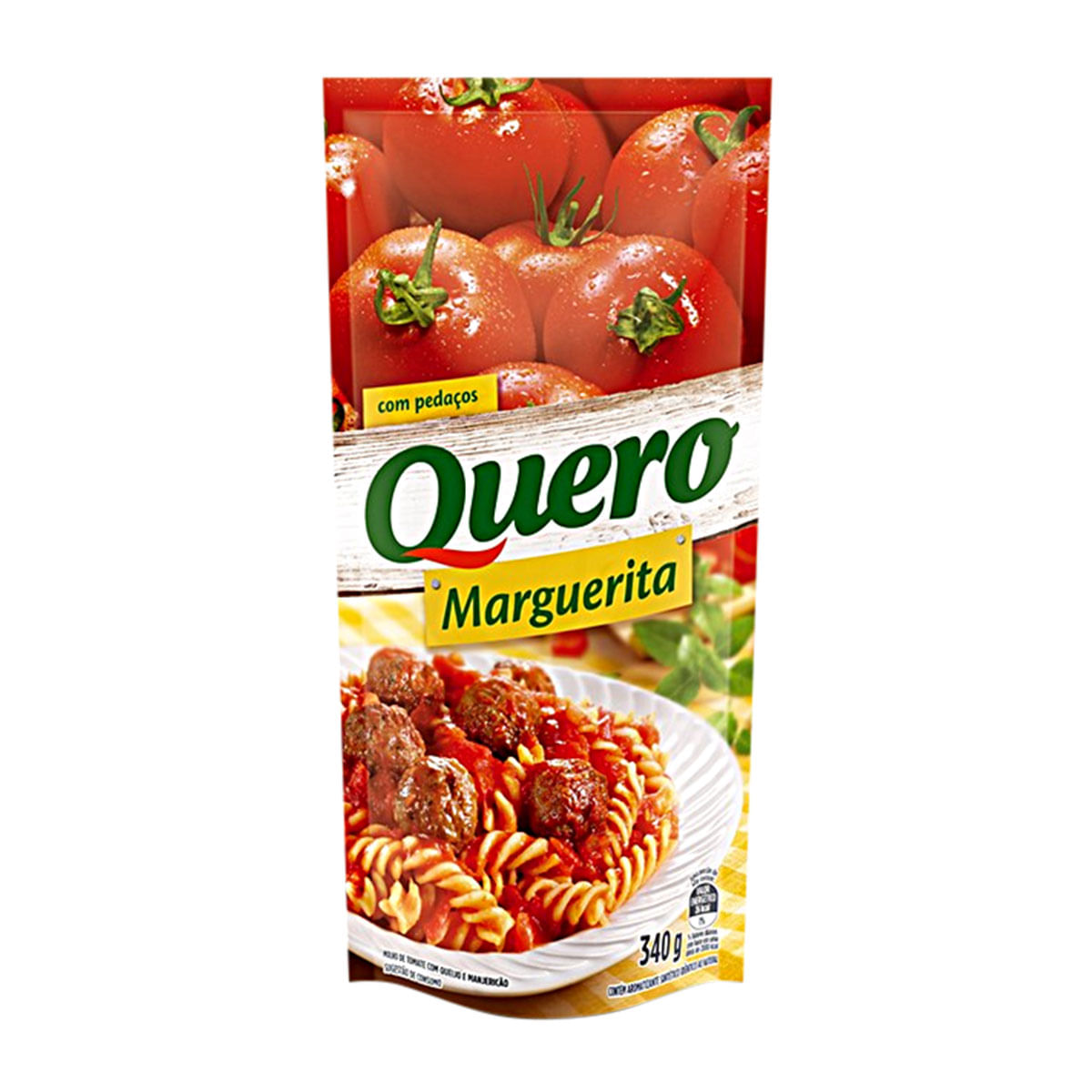 Molho de Tomate Quero Marguerita 340 g