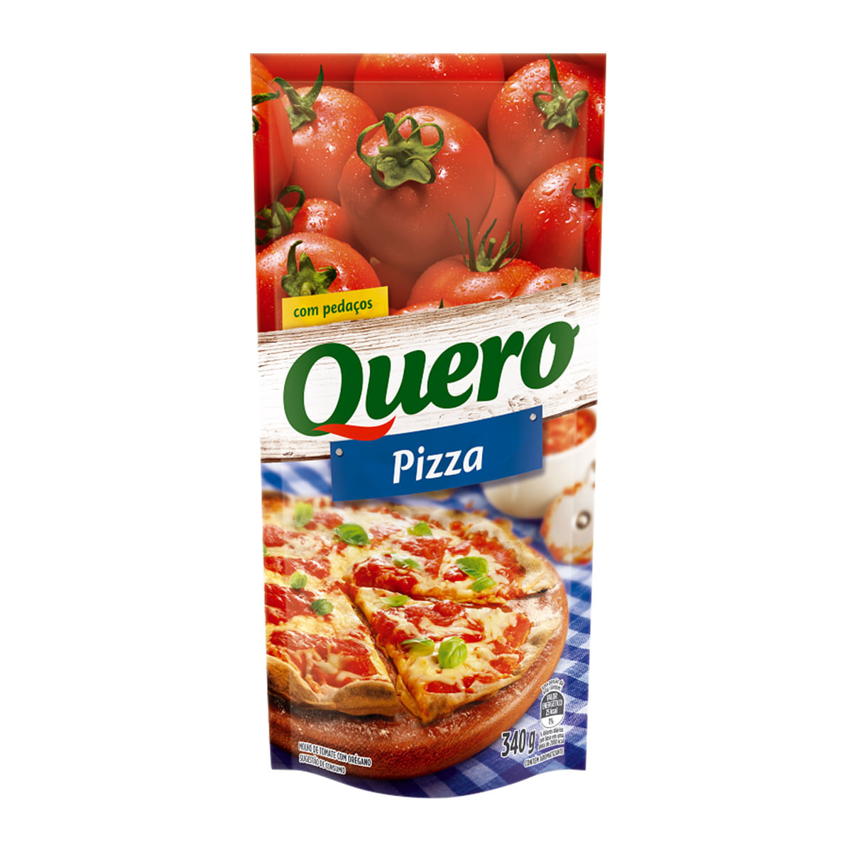 Molho de Tomate Quero Pizza 340 g