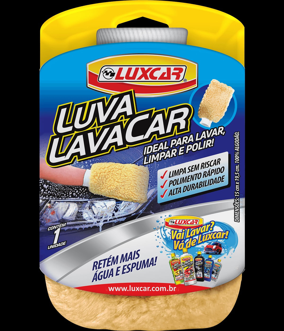 Luva LavaCar Luxcar