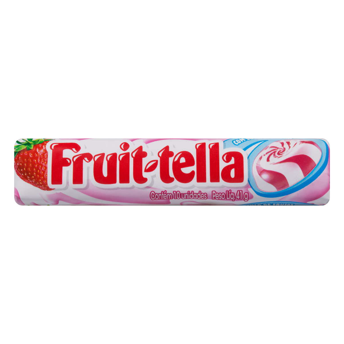 Drops Morango e Creme de Leite Fruittella 41g