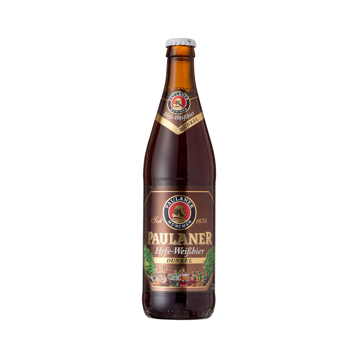 Cerveja Paulaner Hefe-Weissbbier Dunkel 500 ml