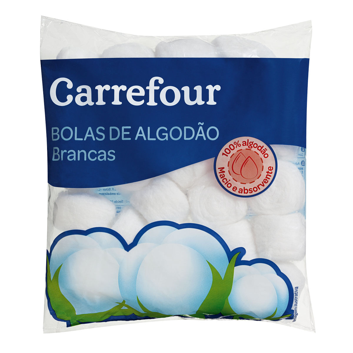 Algodão Bolinhas Carrefour 50g